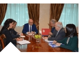 Takimi i Ministrit Manjani me bashkëraporterët e Këshillit të Evropës