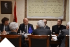Takimi i Ministrit të Drejtësisë, z. Manjani me raporterët e Komisionit të Venecias