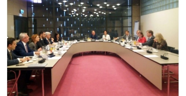 Ministrat Gjonaj dhe Xhafaj seancë dëgjimore në Komisionin për Drejtësi dhe Siguri të Parlamentit të Holandës